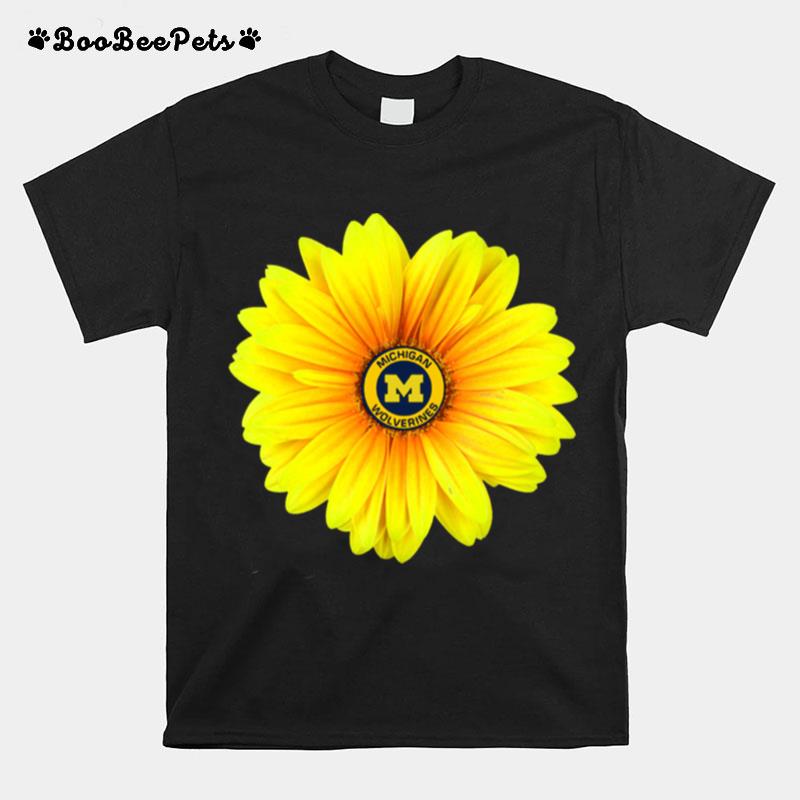 Sunflower Michigan Wolverines T-Shirt