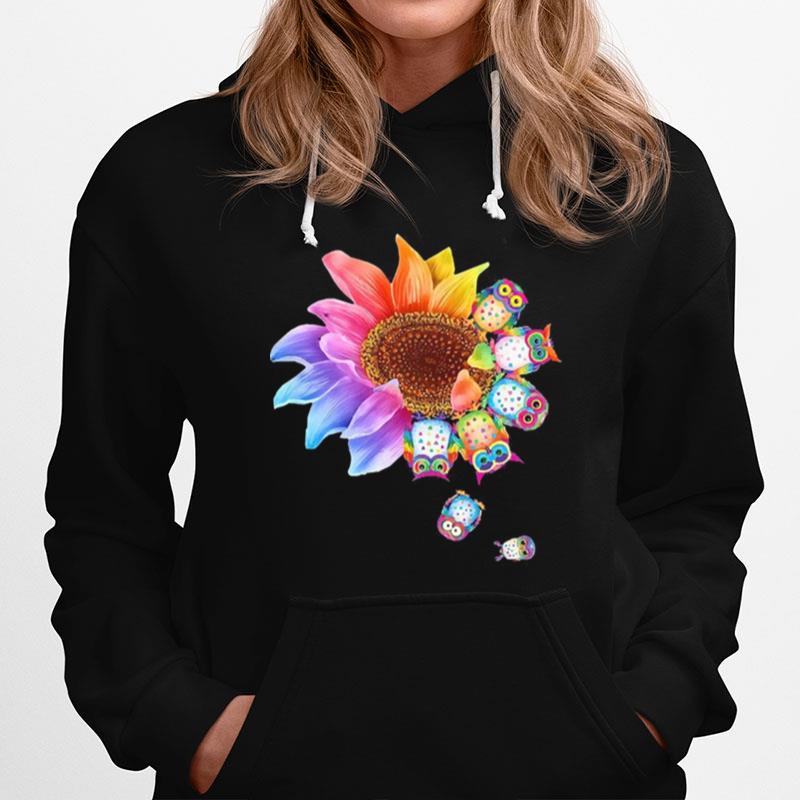 Sunflower Owl Hoodie