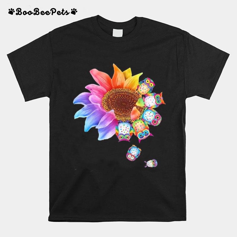 Sunflower Owl T-Shirt
