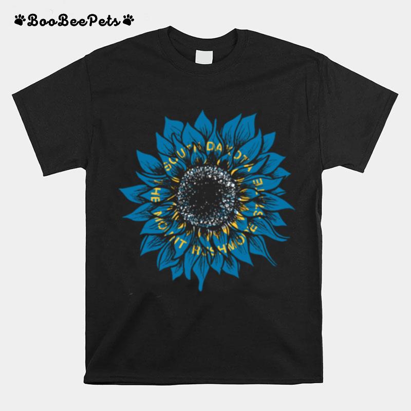 Sunflower South Dakota Flag T-Shirt