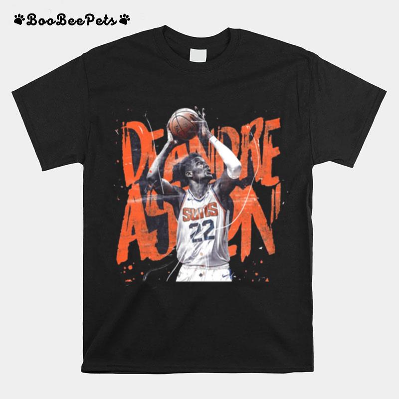 Suns 22 Dreandre Ayton Nba Basketball Professional Player Vintage T-Shirt
