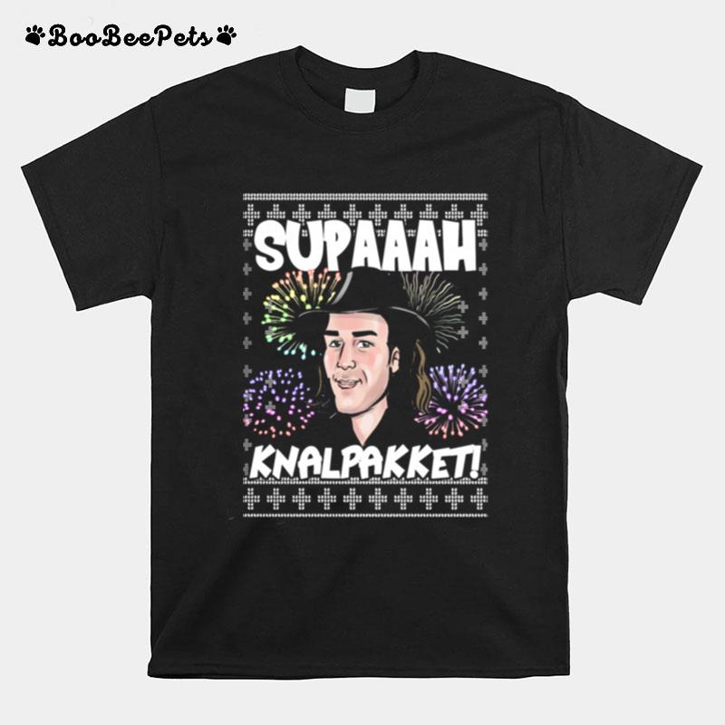 Supaaah Knalpakket Ugly Christmas T-Shirt