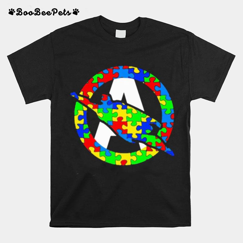 Super Autism Hero Insert Colors T-Shirt