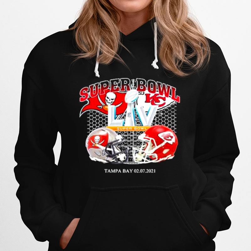 Super Bowl Kansas City Chiefs And Tampa Bay Buccaneers Hoodie