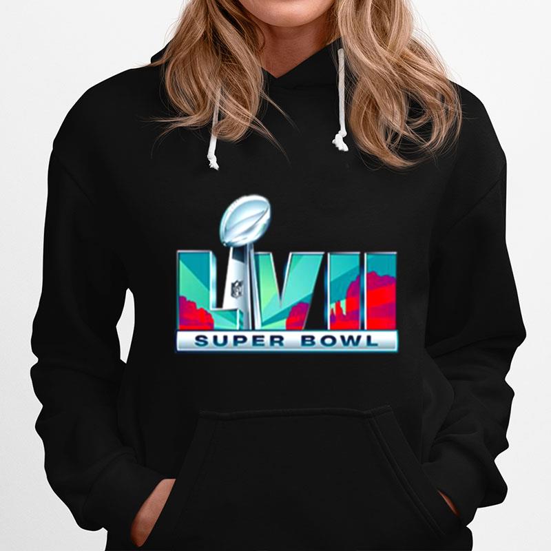 Super Bowl Lvii 2023 Sb Arizona Logo Hoodie