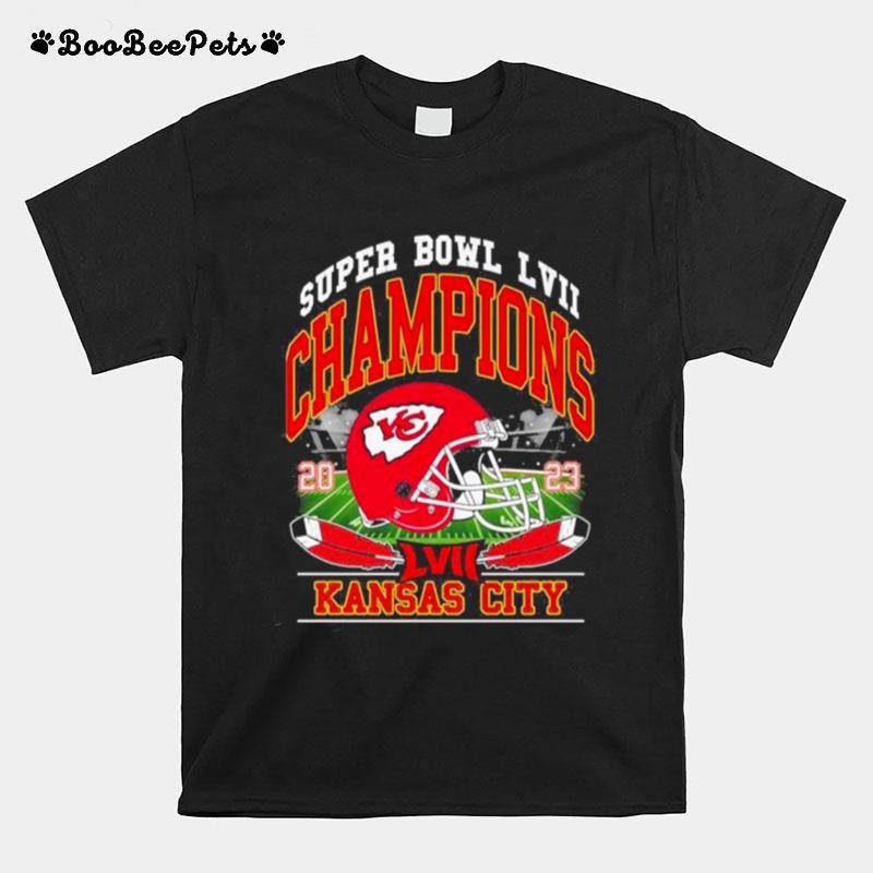 Super Bowl Lvii Champions Kansas City Chiefs 1969 2023 T-Shirt