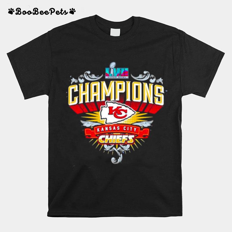 Super Bowl Lvii Champions Kansas City Chiefs 2023 T-Shirt