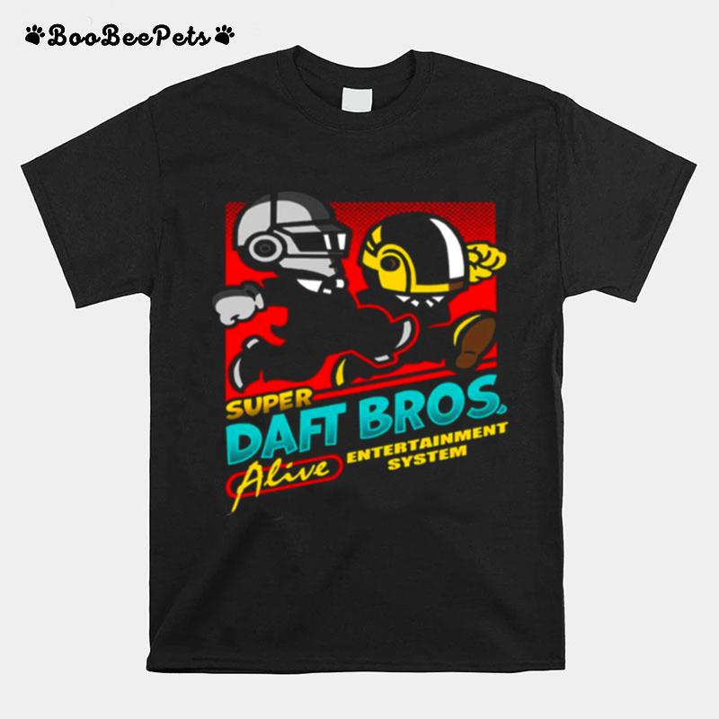 Super Daft Bros High Quality Of Daft Punk T-Shirt