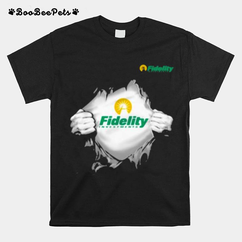 Super Fidelity Investments Logo T-Shirt