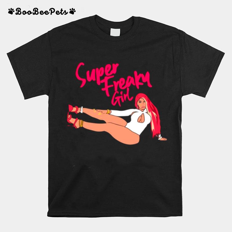 Super Freaky Girl Pink Nicki Minaj T-Shirt