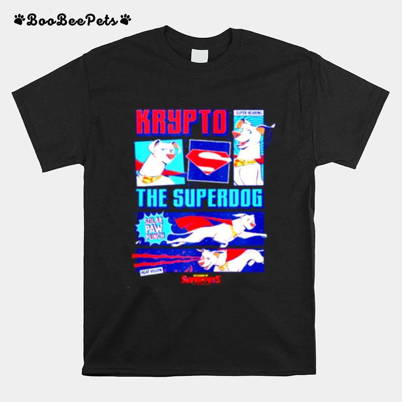 Super Hearing The Superdog Solar Paw Punch T-Shirt