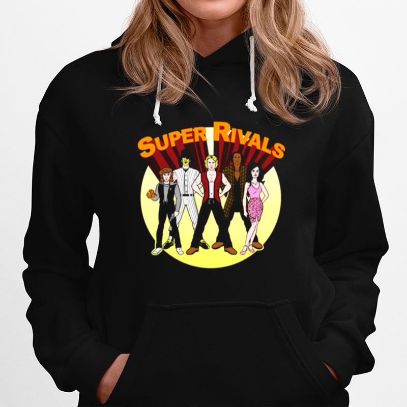 Super Rivals The Warriors Retro Hoodie