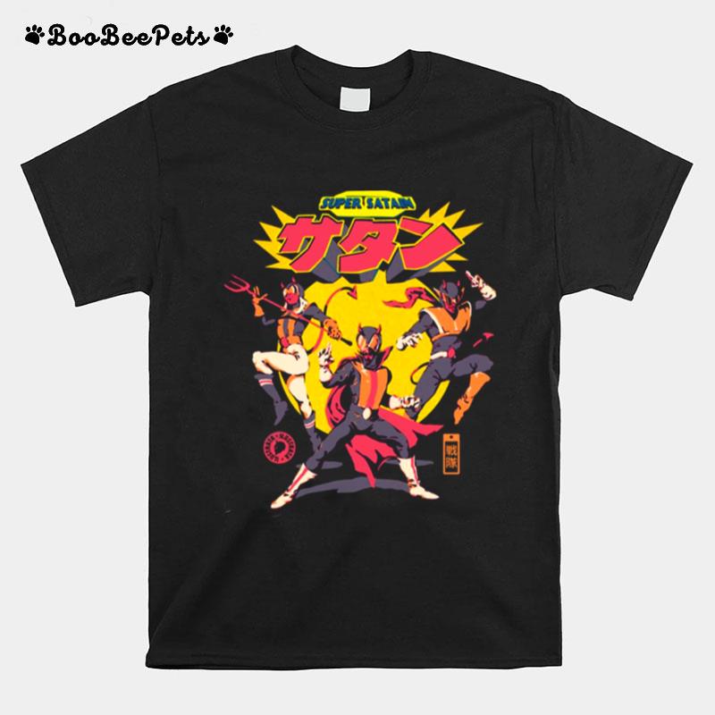 Super Satain Squad Kamen Rider T-Shirt