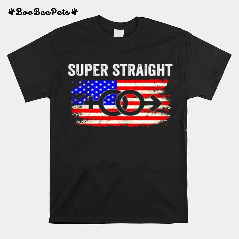 Super Straight American Flag T-Shirt