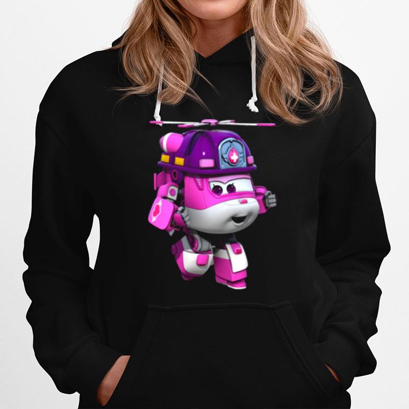 Super Wings Pink Girl Hoodie