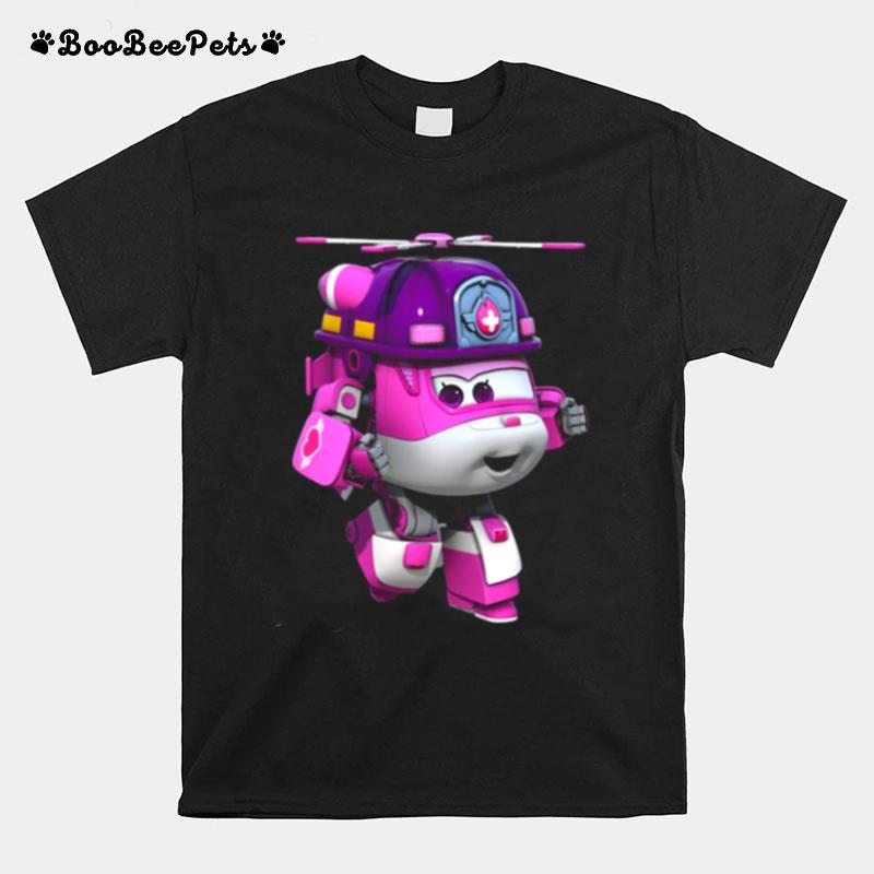 Super Wings Pink Girl T-Shirt