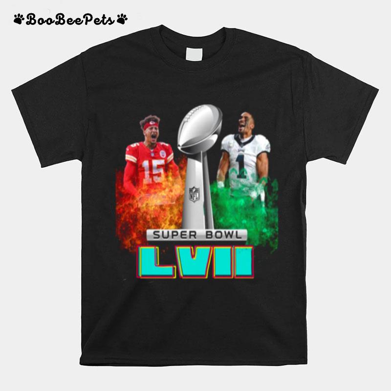 Superbowl Lvii Eagles Chiefs Kansas City T-Shirt