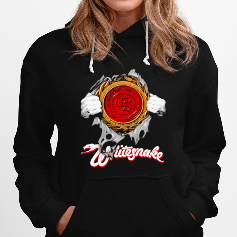 Superhero Whitesnake Logo Hoodie