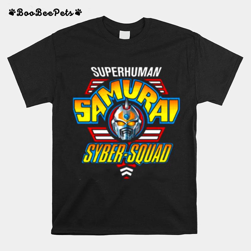 Superhuman Samurai Syber Squad Logo Ultraman T-Shirt