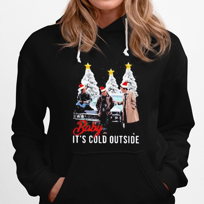 Supernatural Baby Its Cold Outside Christmas Hoodie