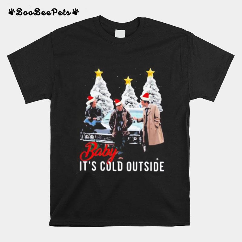 Supernatural Baby Its Cold Outside Christmas T-Shirt