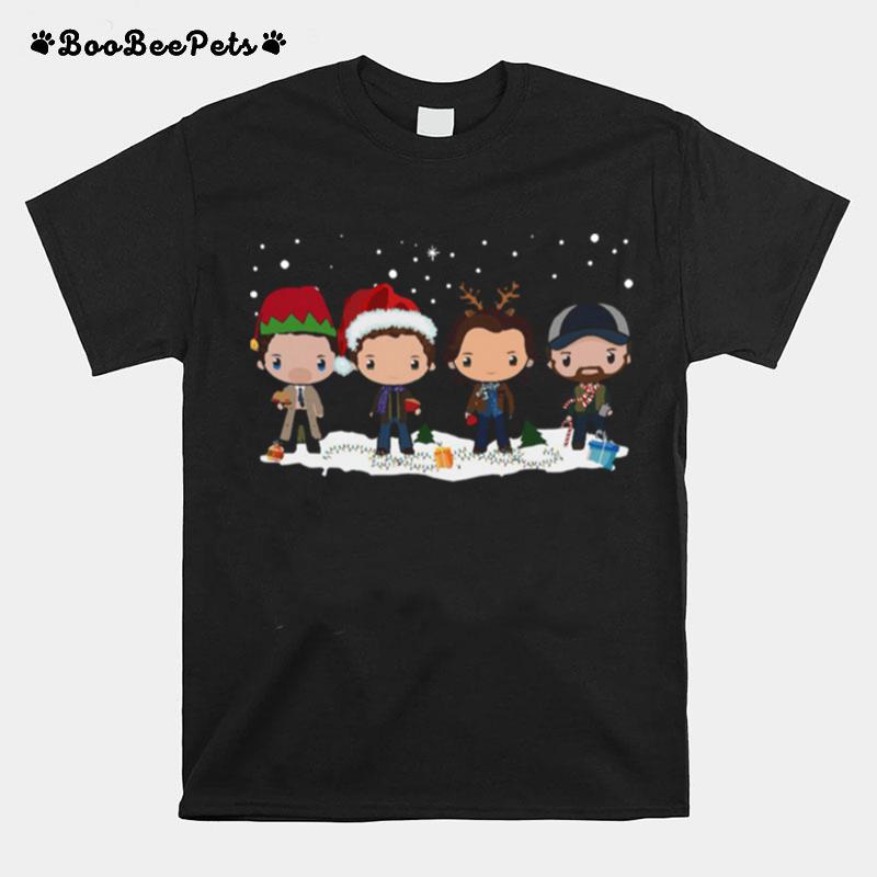 Supernatural Chibi Christmas T-Shirt