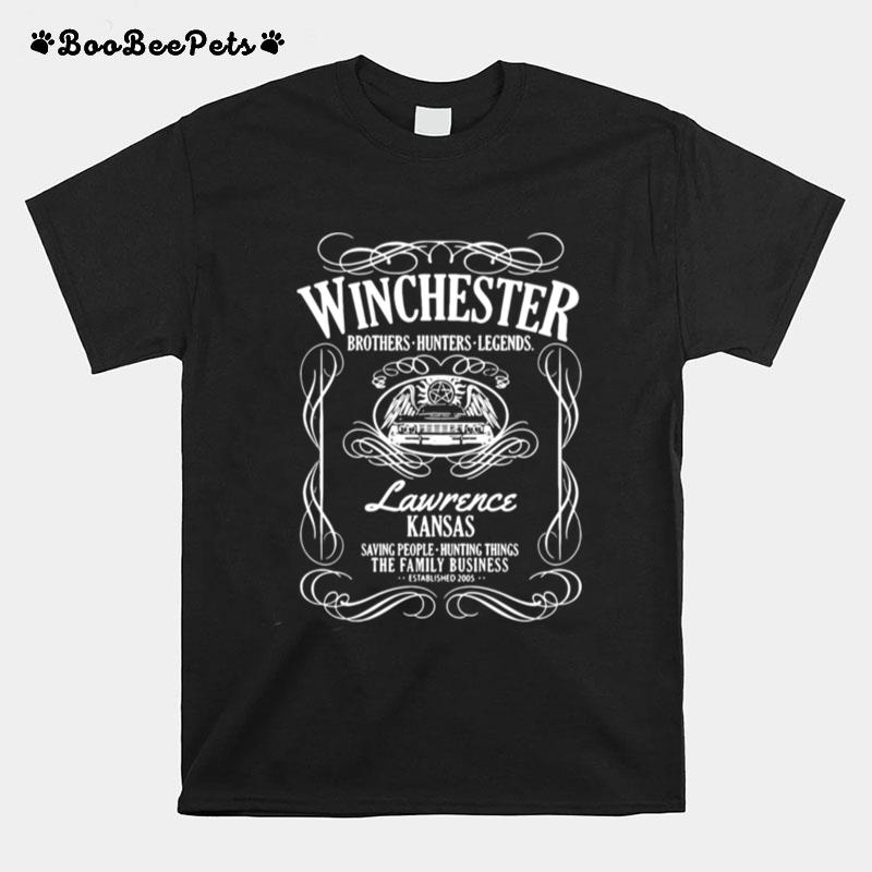 Supernatural Winchester Brothers Hunters Legends T-Shirt