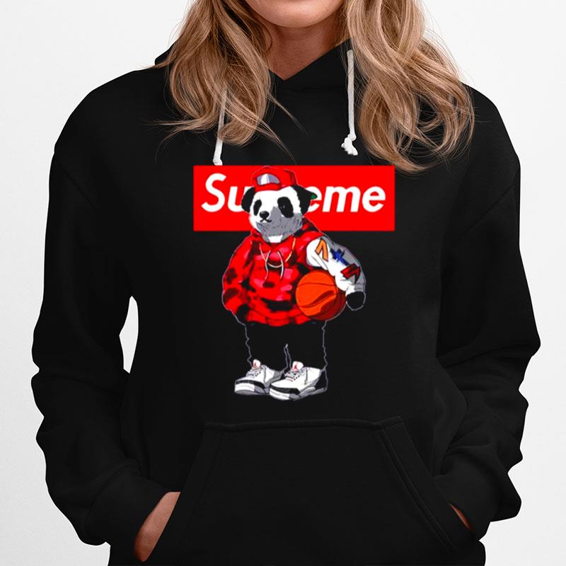Supreme Panda Basketball Hoodie