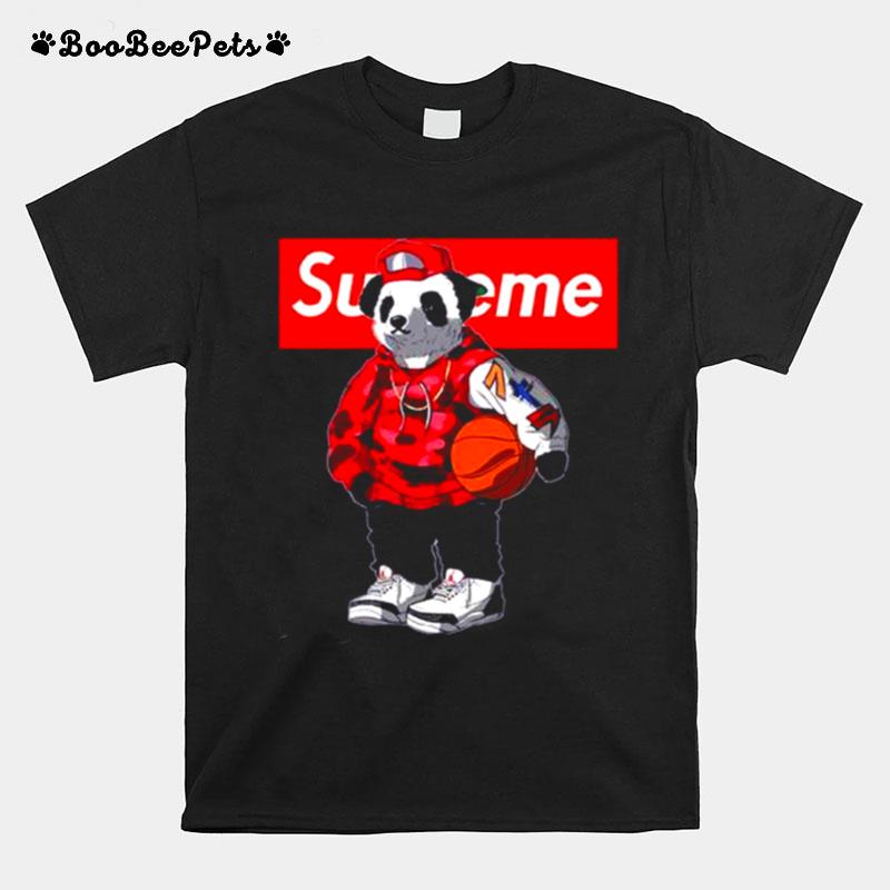 Supreme Panda Basketball T-Shirt