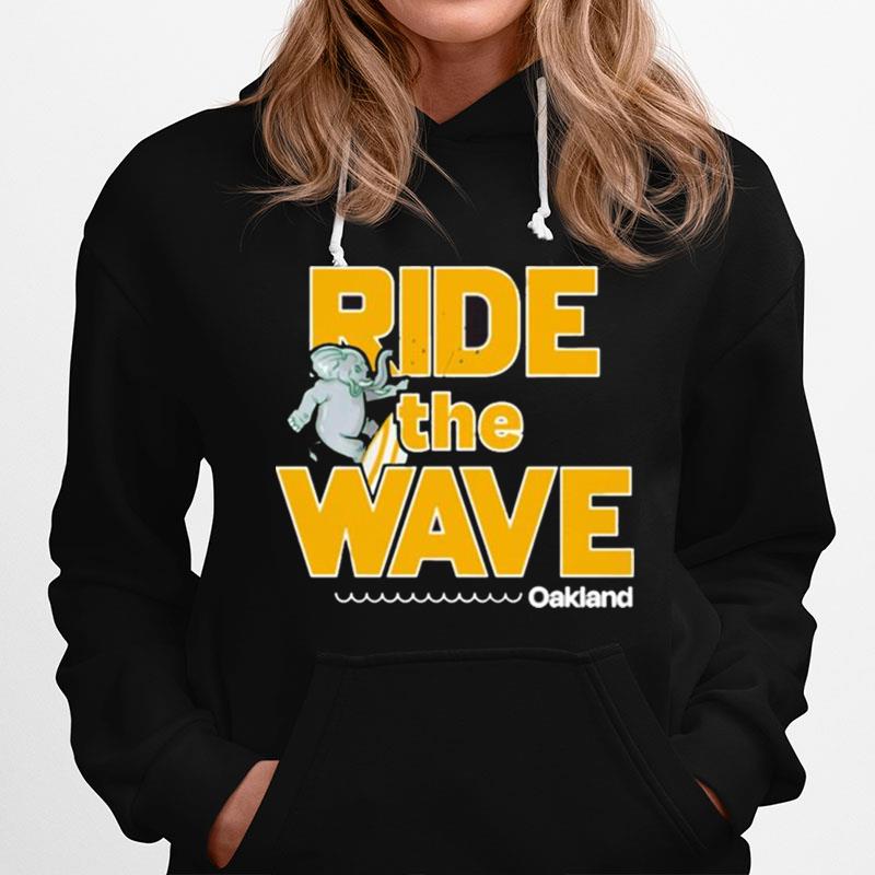 Surf Oakland Ride The Wave Hoodie