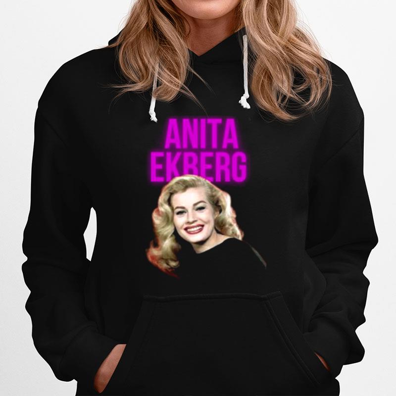 Swedish Actress Anita Ekberg 90S Legend Hoodie