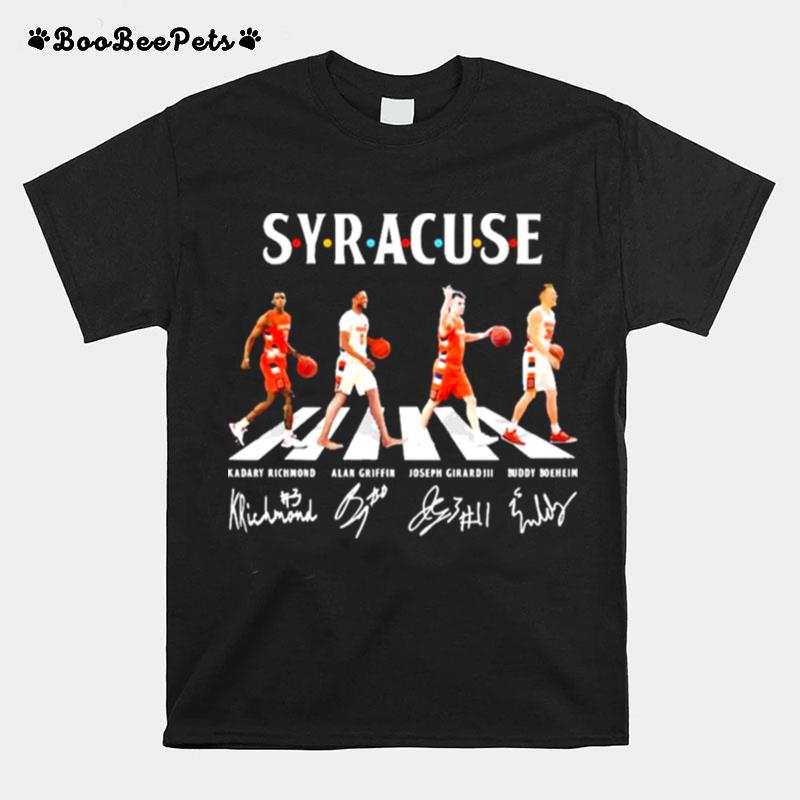 Syracuse Abbey Road Signatures T-Shirt