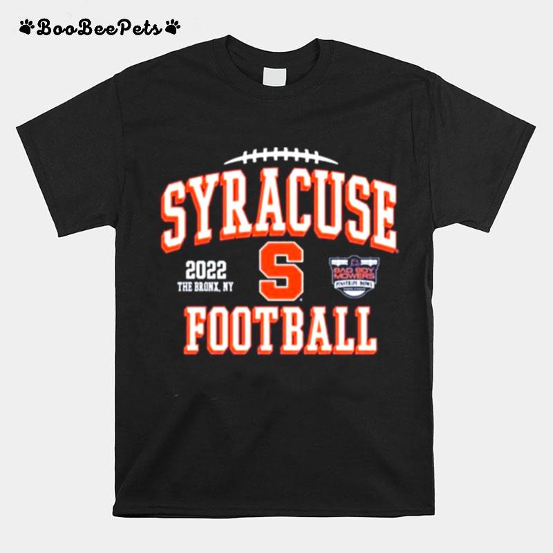 Syracuse Orange 2022 Pinstripe Bowl Single Team Copy T-Shirt