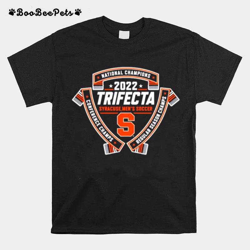 Syracuse Orange 2022 Trifecta Soccer Champions Copy T-Shirt