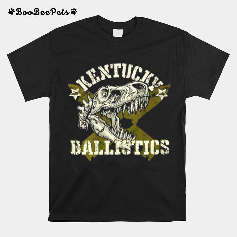 T Rex Skull Kentucky Ballistics T-Shirt