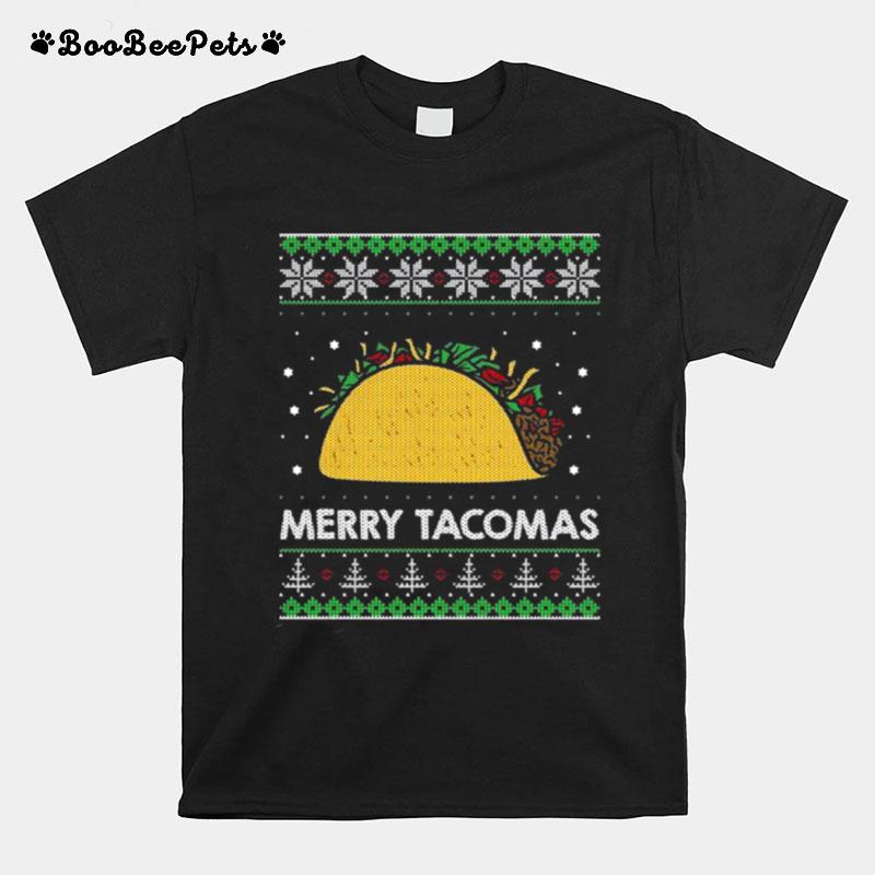Taco Funny Ugly Christmas Sweater Style T-Shirt