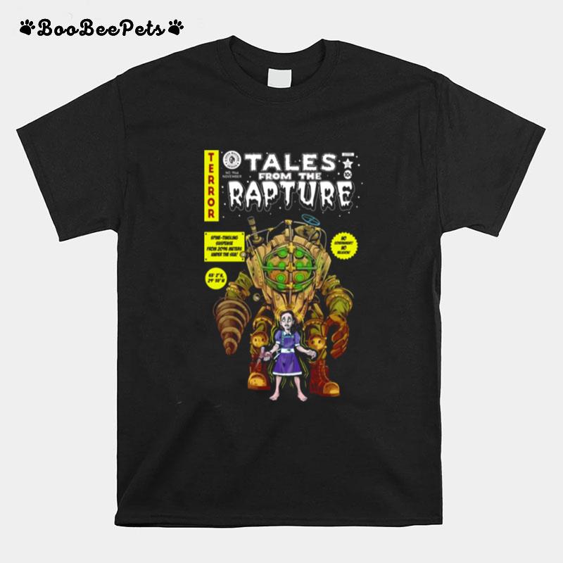 Tales From The Rapture Vintage Comic Parody Bioshock T-Shirt