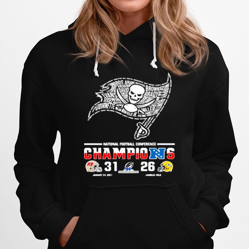 Tampa Bay Buccaneers Player Name Player Team Football Hoodie