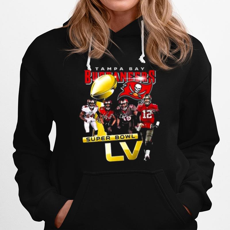 Tampa Bay Buccaneers Super Bowl Lvi Signatures Hoodie