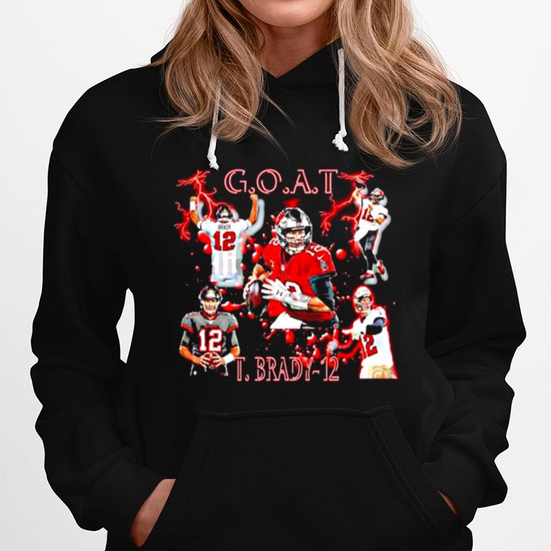 Tampa Bay Buccaneers Tom Brady Goat Mvp Football 2022 Hoodie