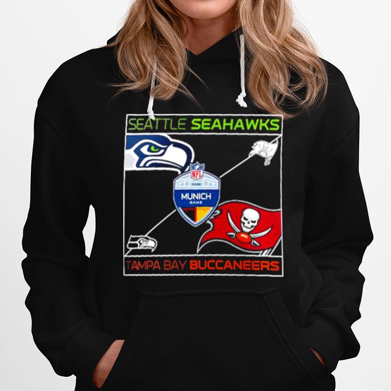 Tampa Bay Buccaneers Vs. Seattle Seahawks 2022 Nfl Matchup Hoodie