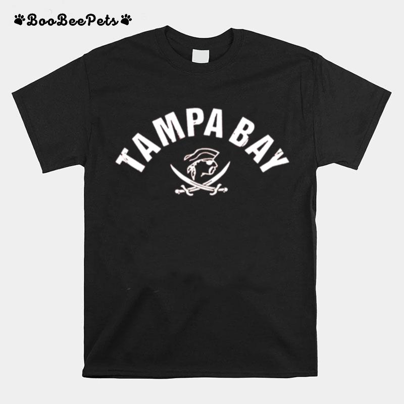 Tampa Bay Old School Pirate Tb Cool Tampa Bay T-Shirt