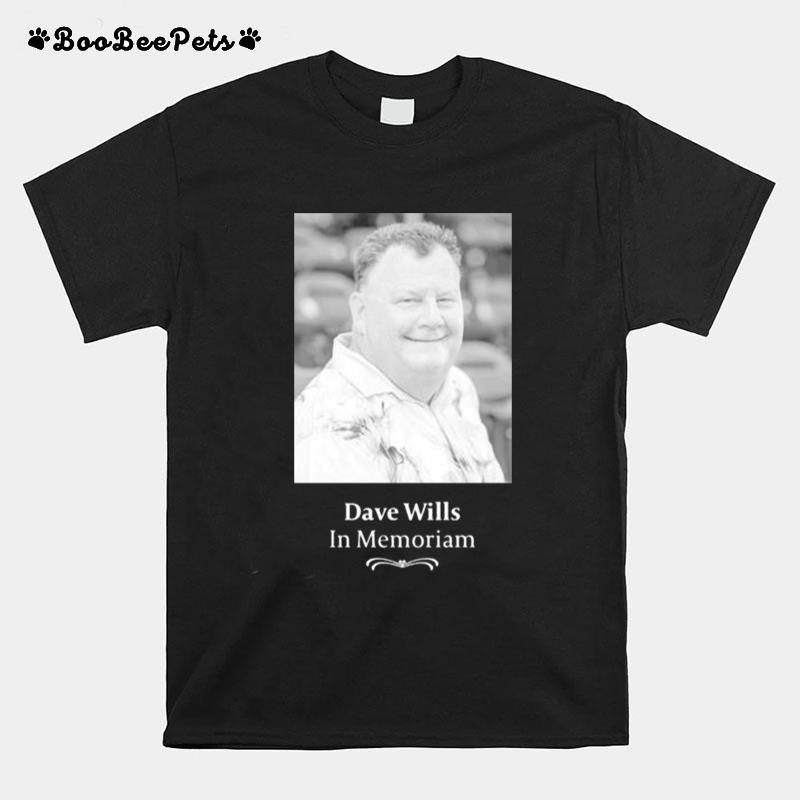 Tampa Bay Rays Dave Wills In Memoriam T-Shirt