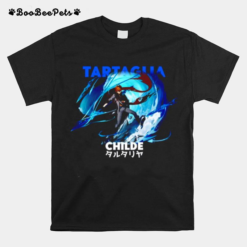 Tartaglia Genshin Impact The Childe T-Shirt