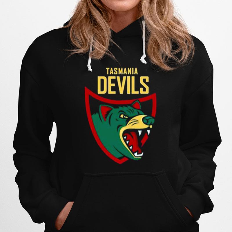 Tasmanian Devils Football Club Afl Australian Football Hoodie