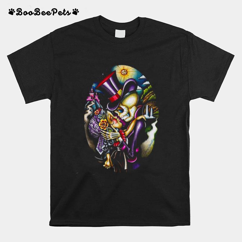 Tattoo Road Less Traveled By Dave Sanchez For Black Market Art T-Shirt