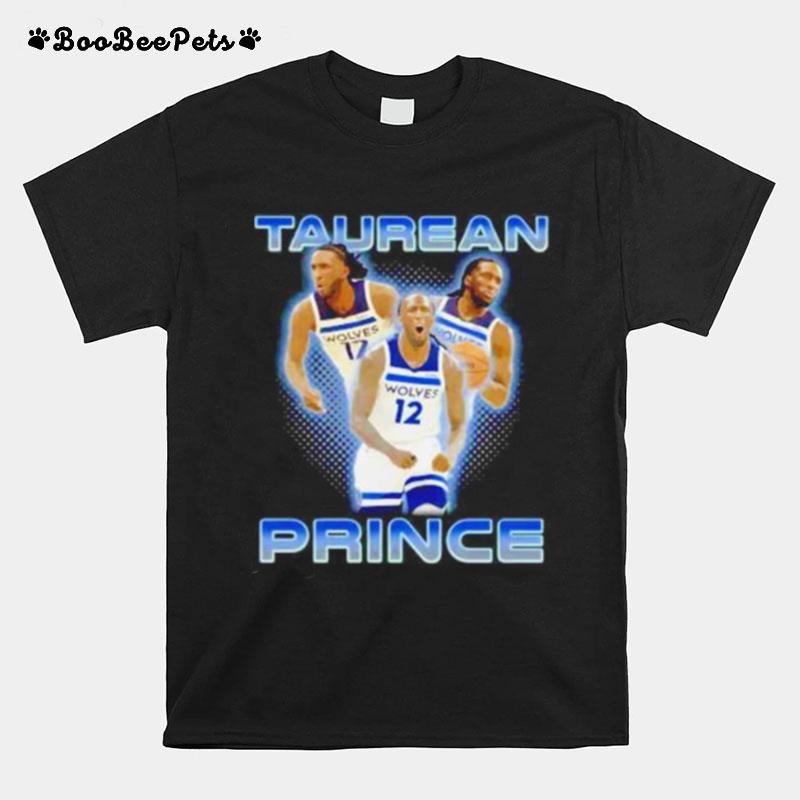 Taurean Prince Minnesota Timberwolves Basketball Dots T-Shirt