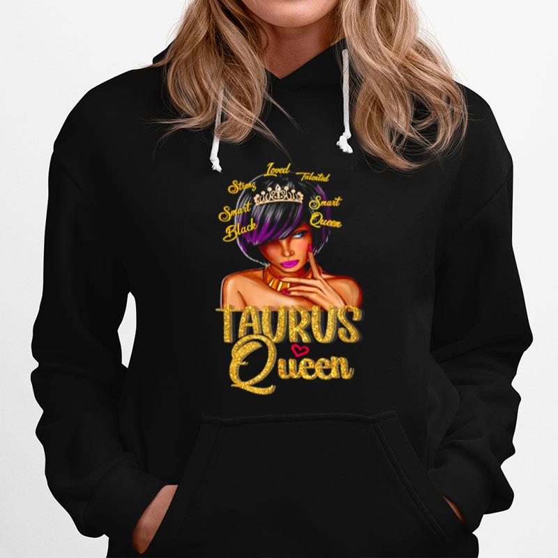 Taurus Queen Black Lives Matter Zodiac Birthday Girl Hoodie