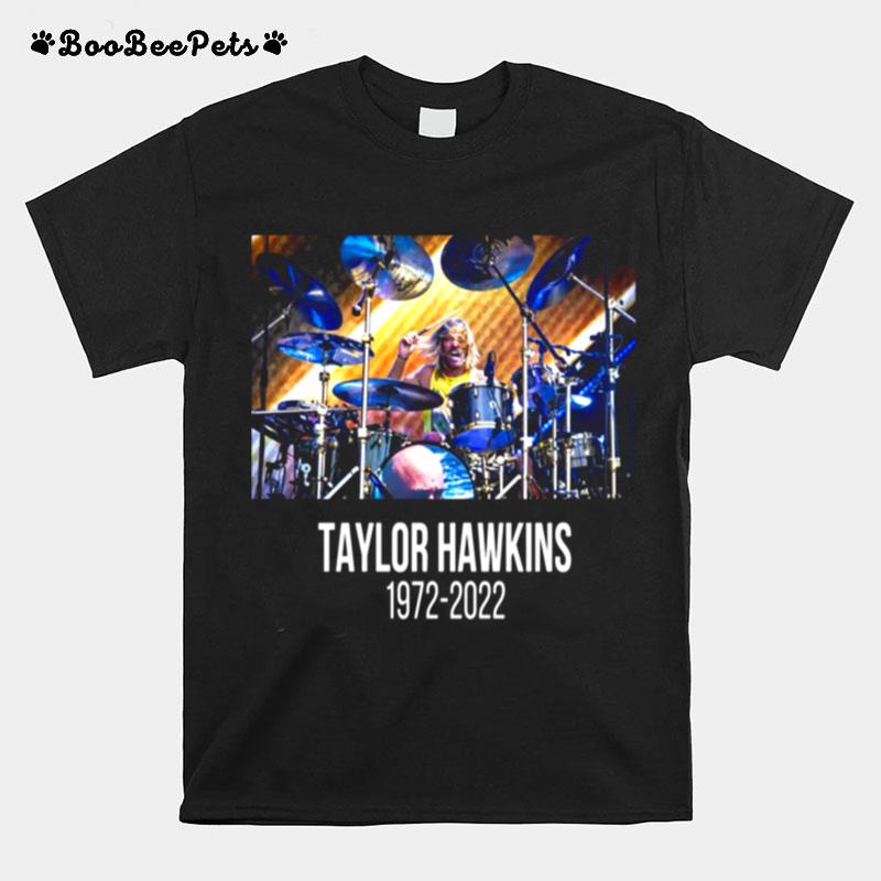 Taylor Hawkins Foo Fighters Drummer 1972 2022 T-Shirt