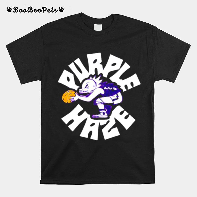 Tcu Basketball Purple T-Shirt